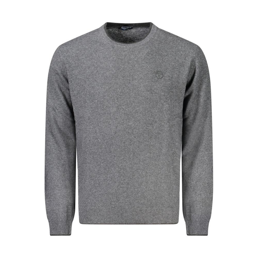Gray Cashmere Sweater - ventzia
