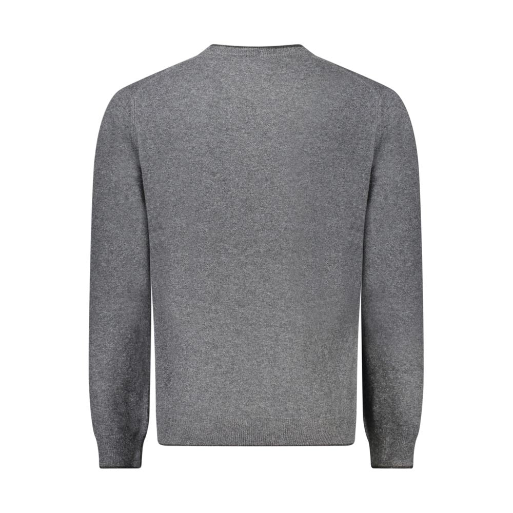 Gray Cashmere Sweater - ventzia