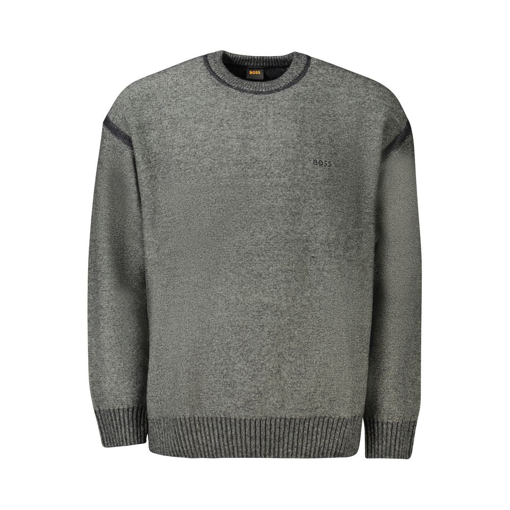 Gray Wool Sweater - ventzia
