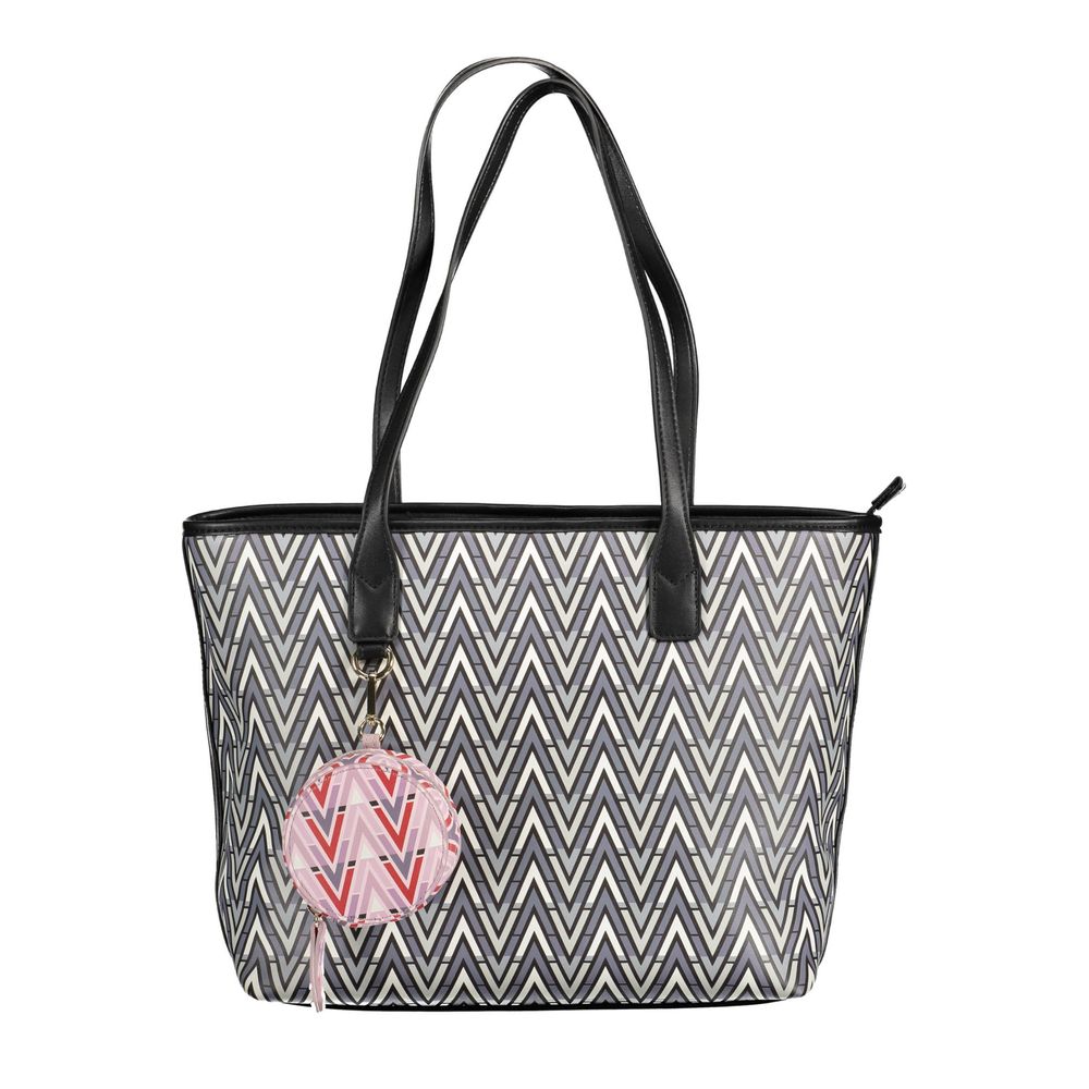 Black Polyethylene Handbag - ventzia