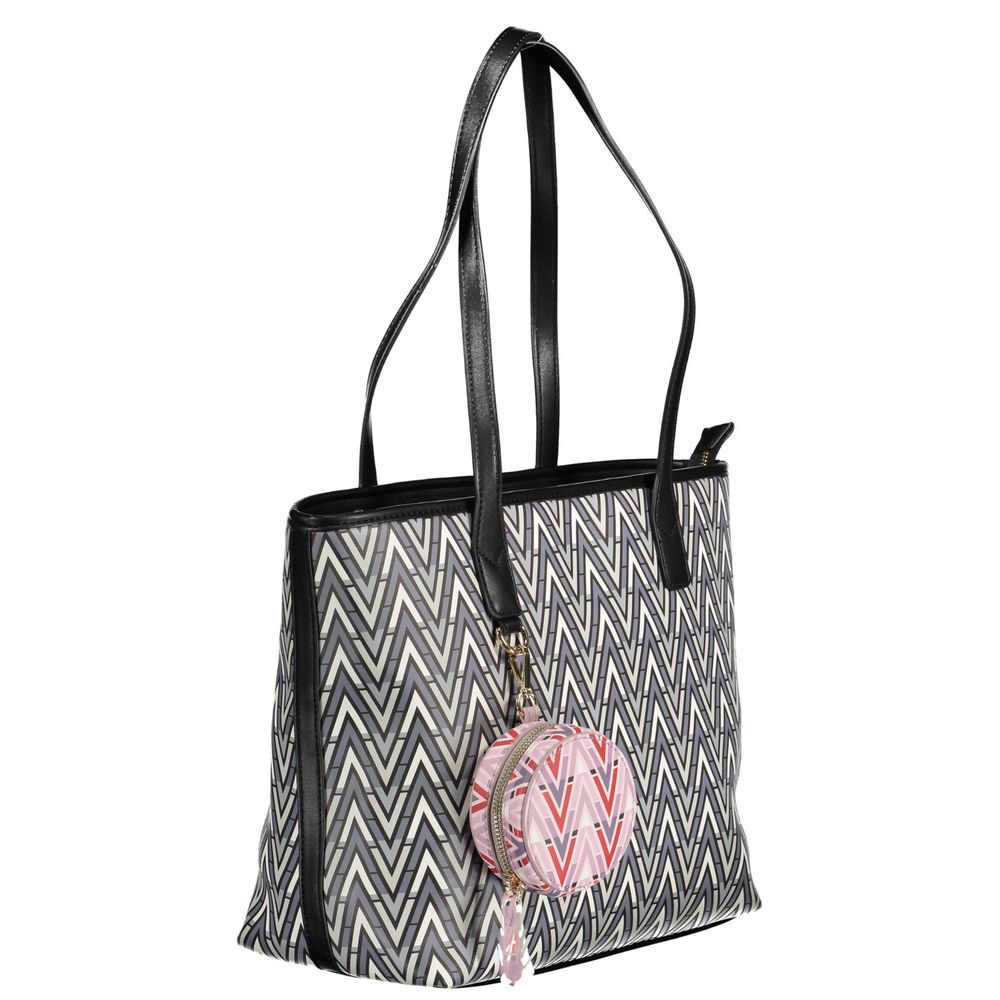 Black Polyethylene Handbag - ventzia