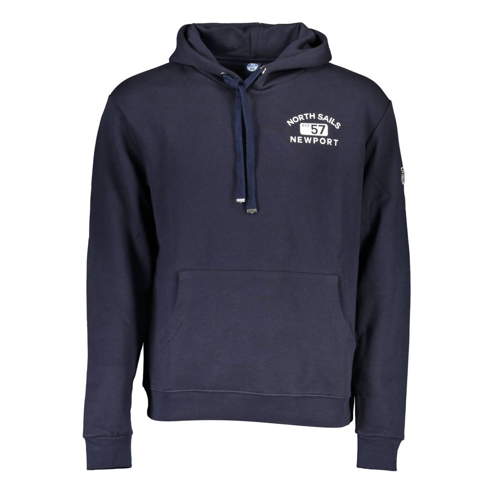 Blue Cotton Sweater - ventzia