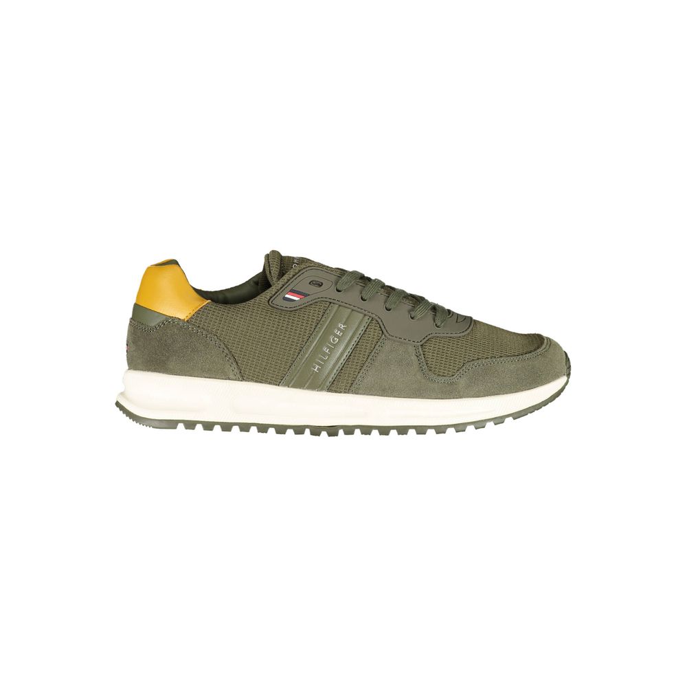 Green Polyester Sneaker - ventzia