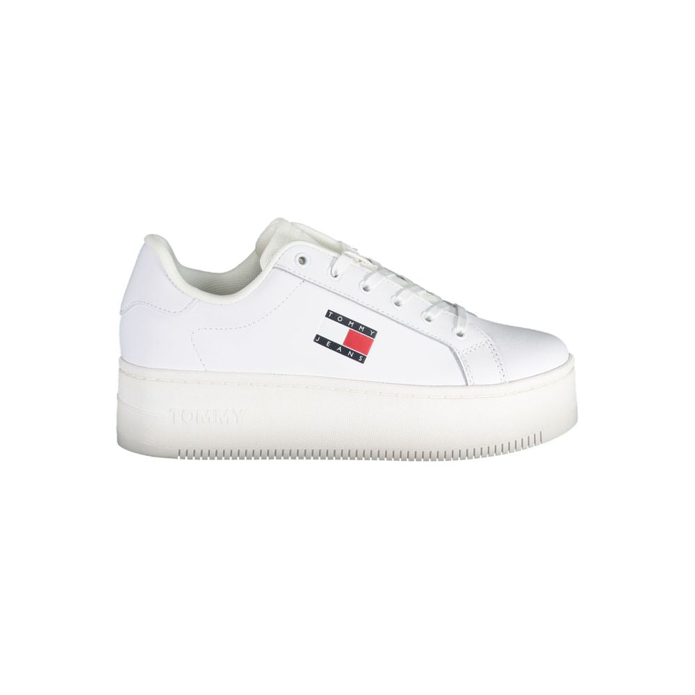 Bianco Leather Women Sneaker - ventzia