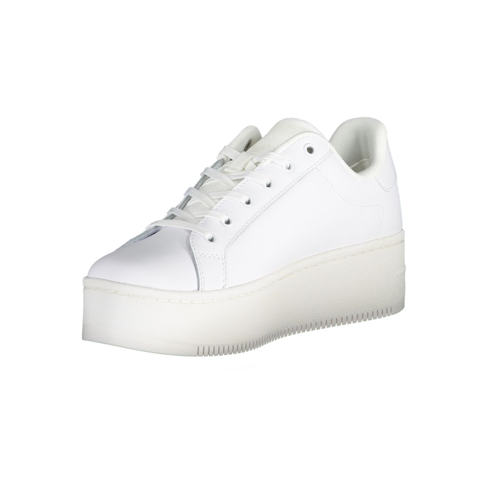 Bianco Leather Women Sneaker - ventzia