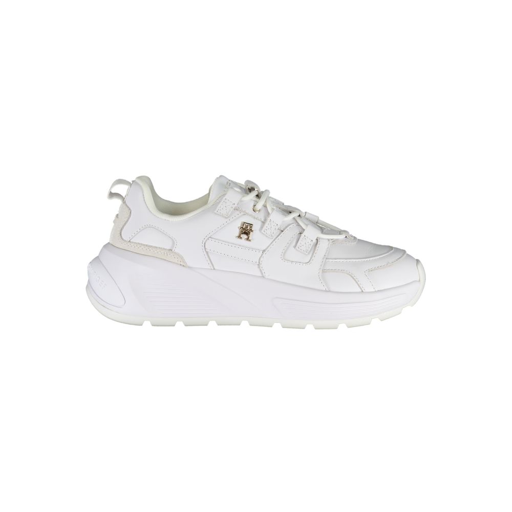 Bianco Poliuretano Donna Sneaker - ventzia