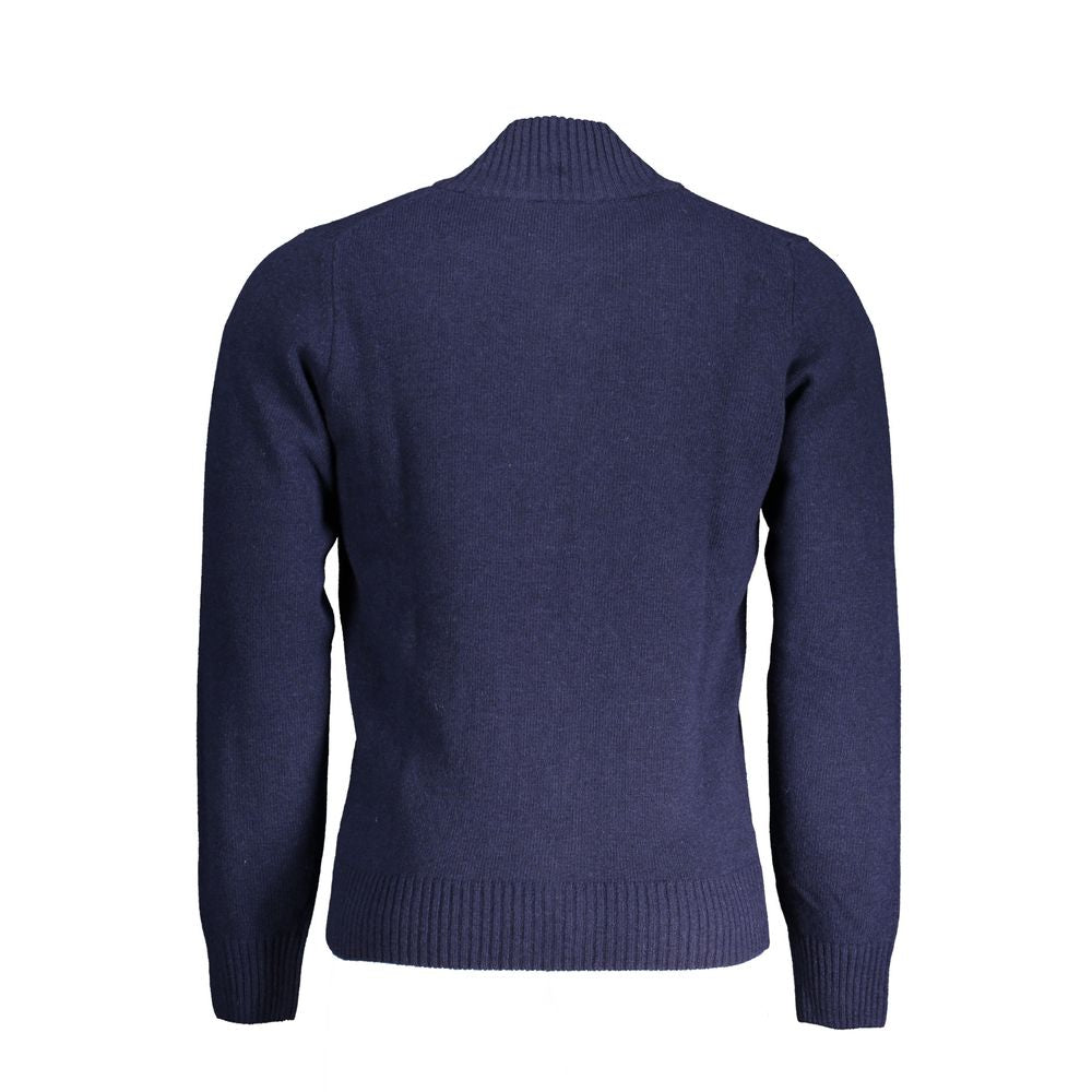 Blue Polyamide Sweater - ventzia