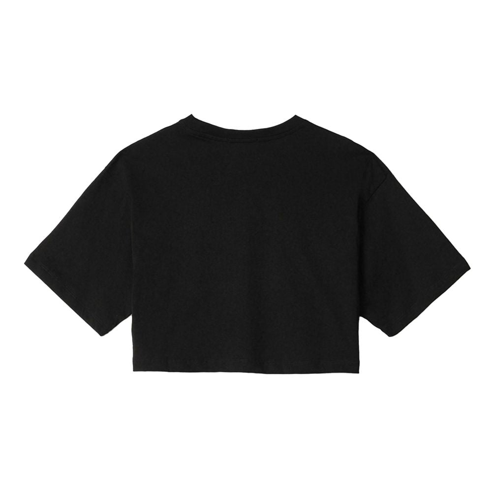 Black Cotton Tops & T-Shirt - ventzia