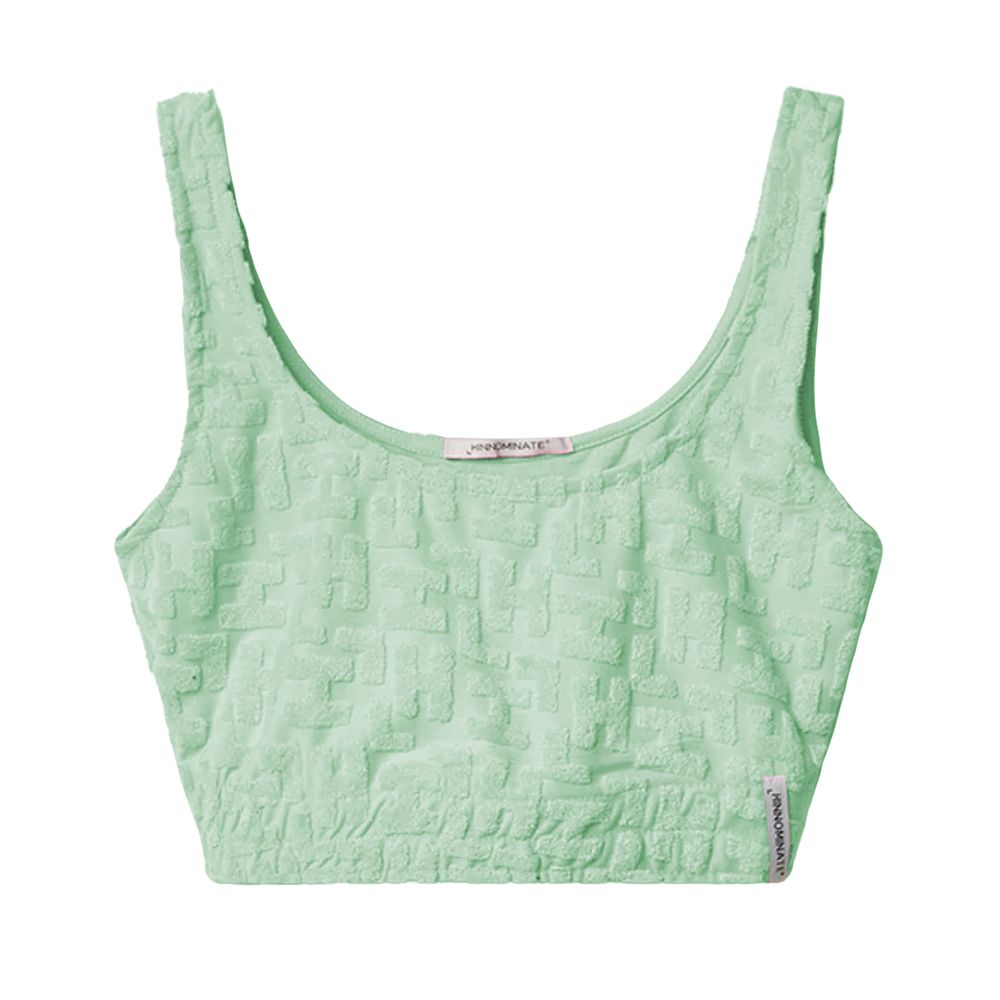 Green Cotton Tops & T-Shirt - ventzia