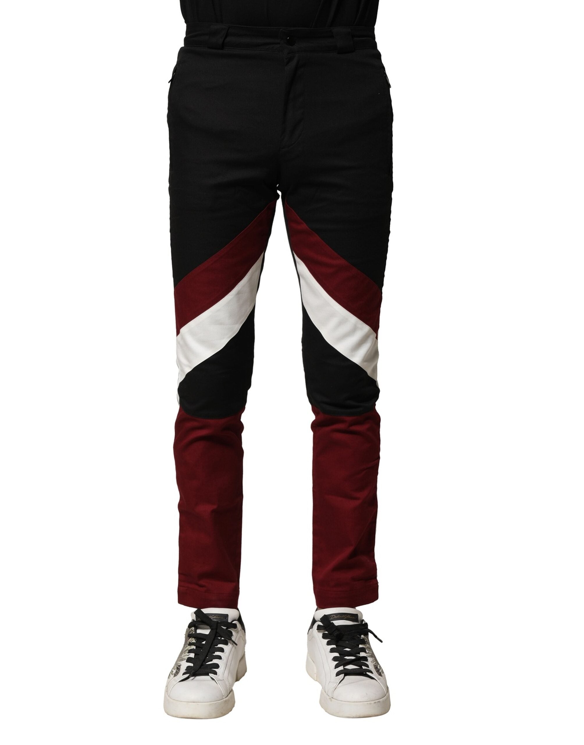 Multicolor Cotton Jogger Men Pants - ventzia