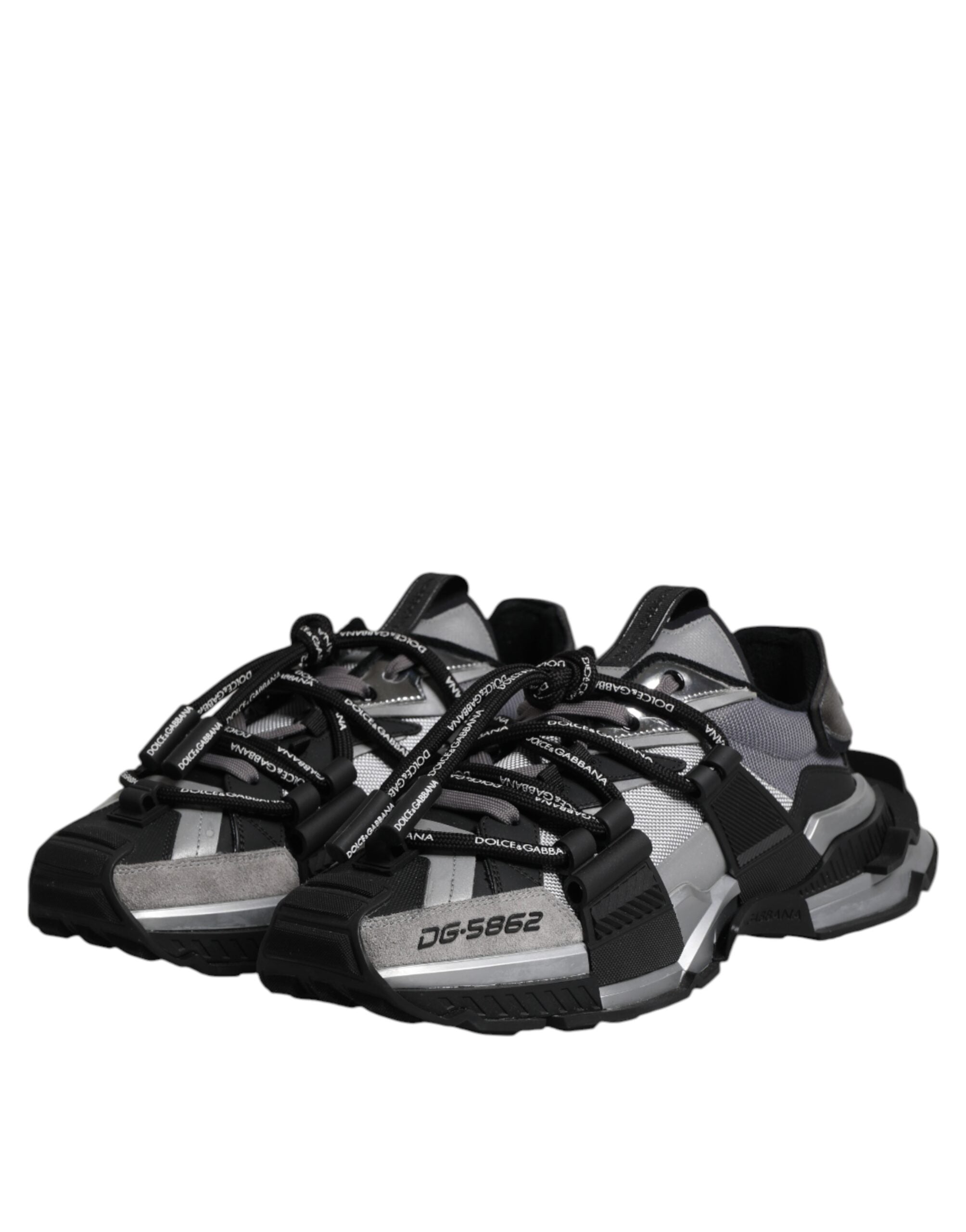 Multicolor Panelled Space Sneakers Shoes - ventzia