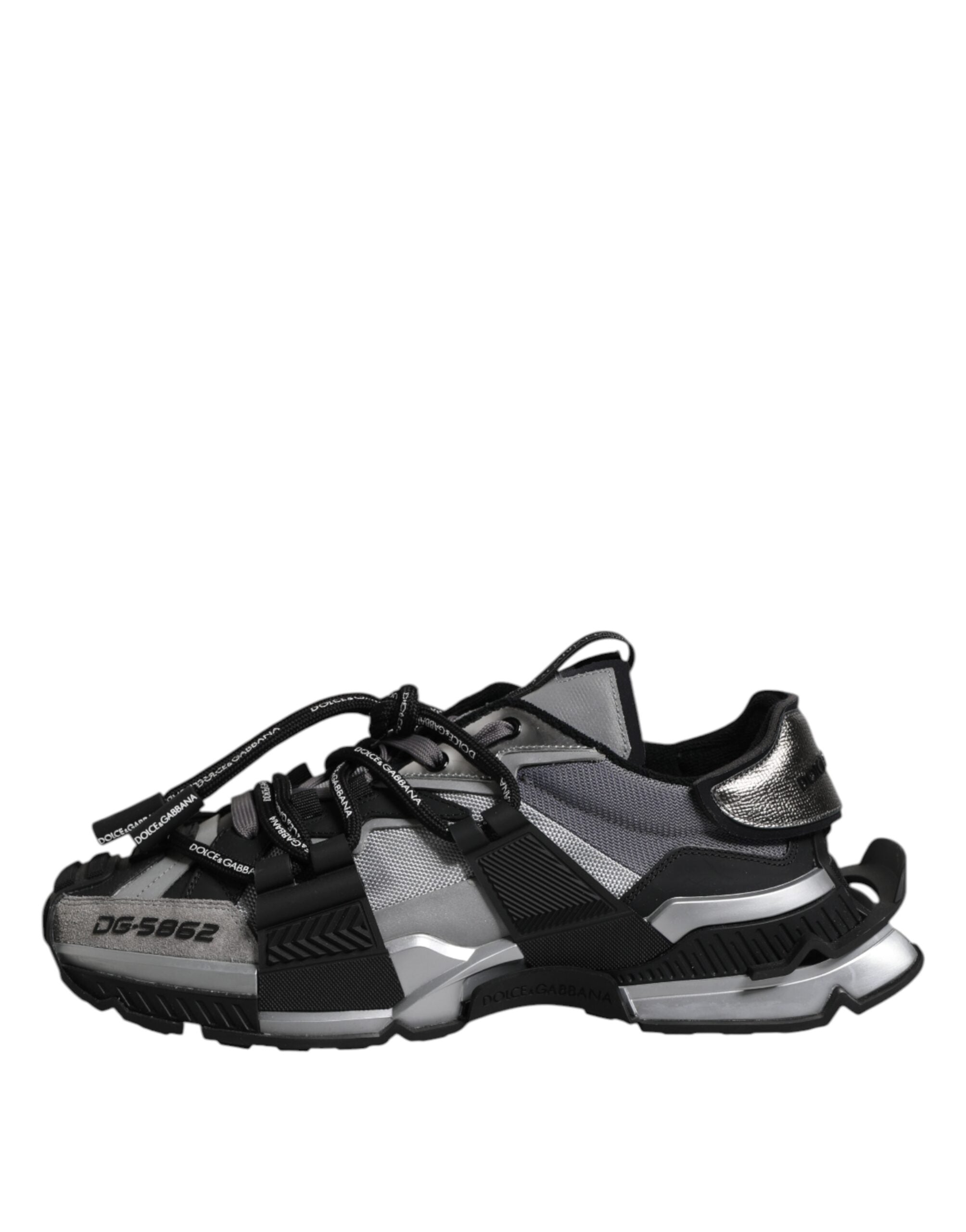 Multicolor Panelled Space Sneakers Shoes - ventzia