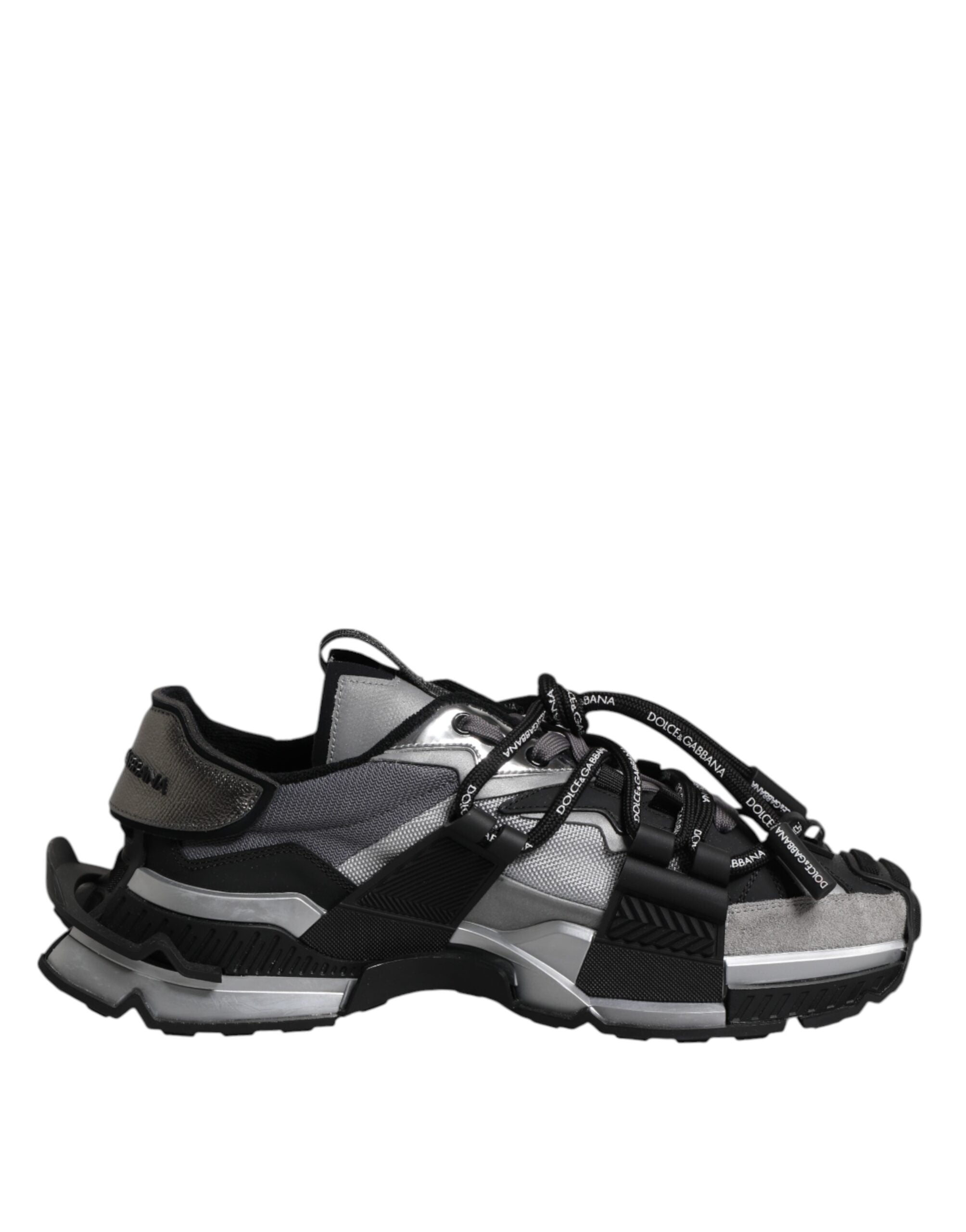 Multicolor Panelled Space Sneakers Shoes - ventzia