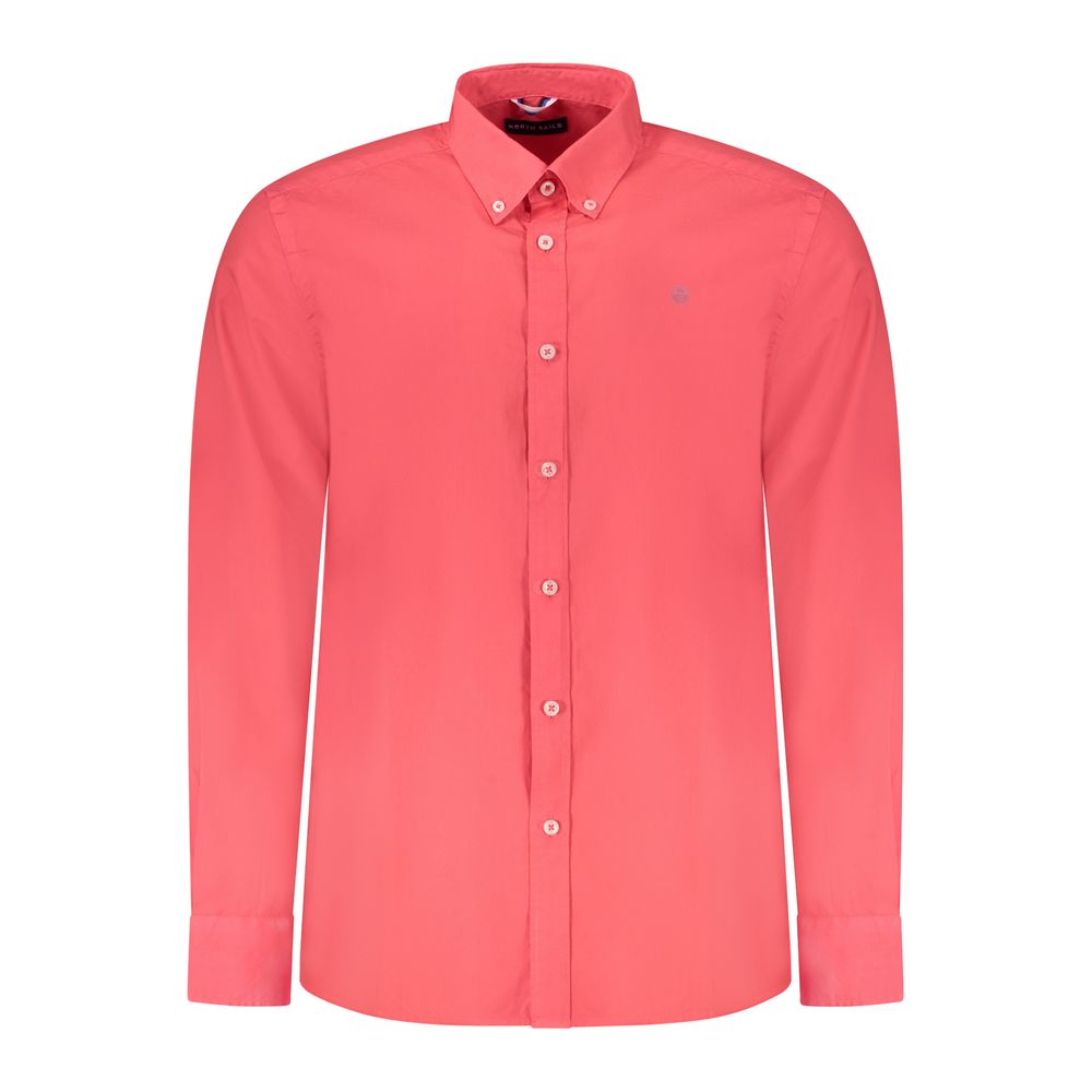 Rosso Cotton Men Shirt - ventzia