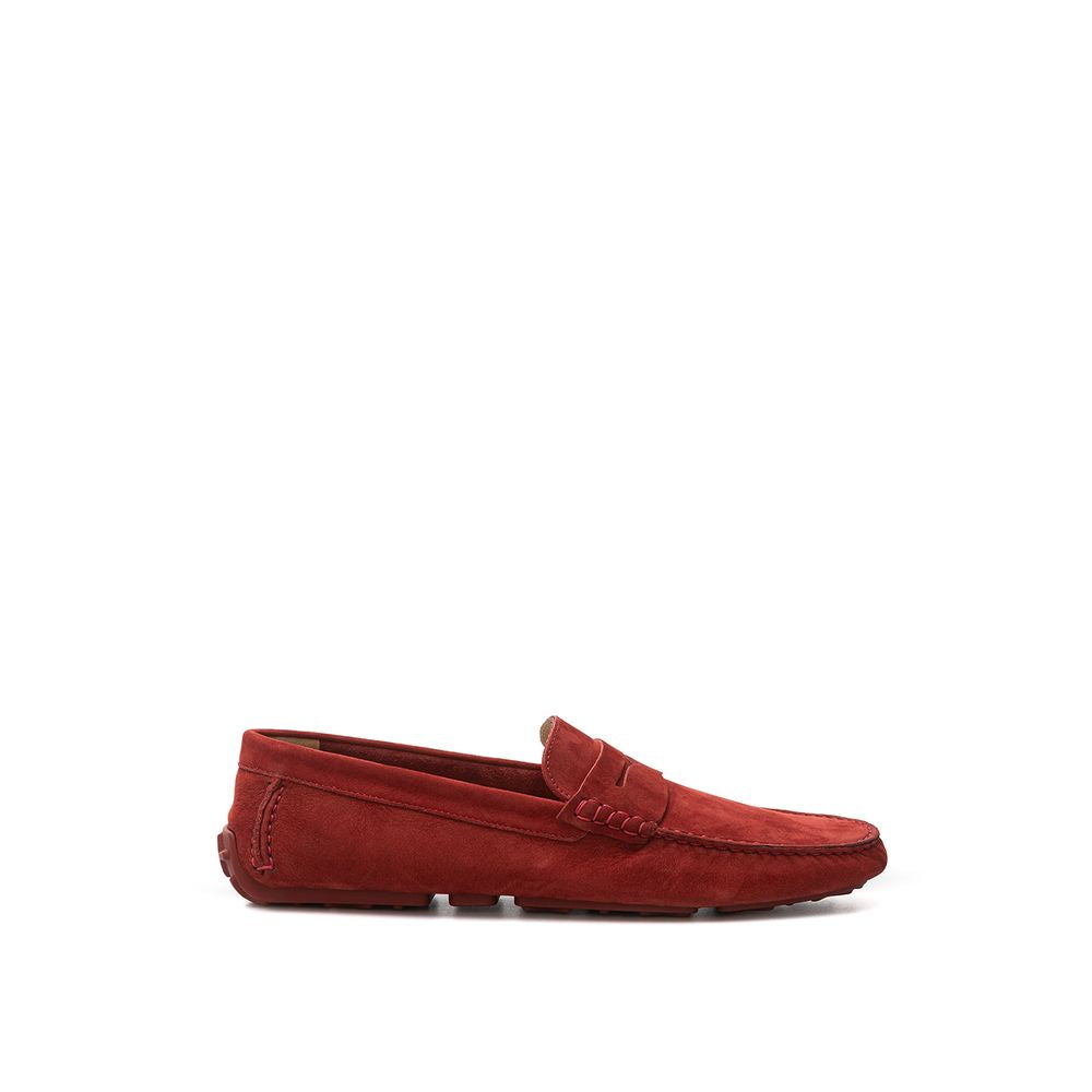 Bordeaux Leather Moccassin - ventzia