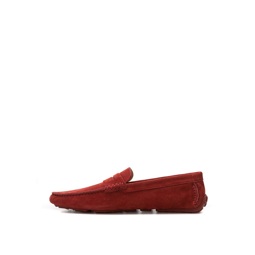 Bordeaux Leather Moccassin - ventzia
