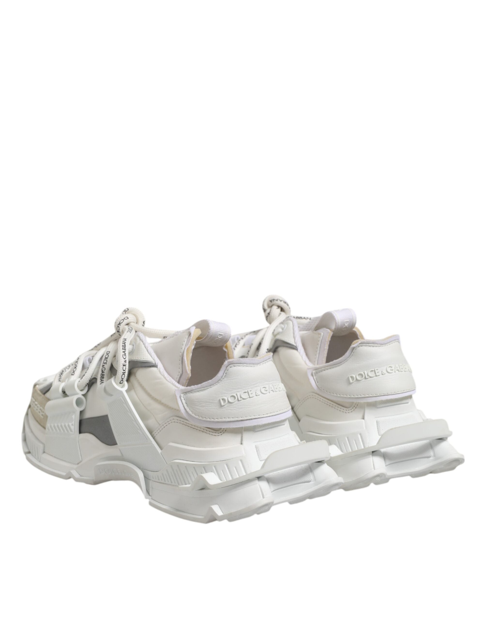 White Gray Low Top Space Sneakers Shoes - ventzia