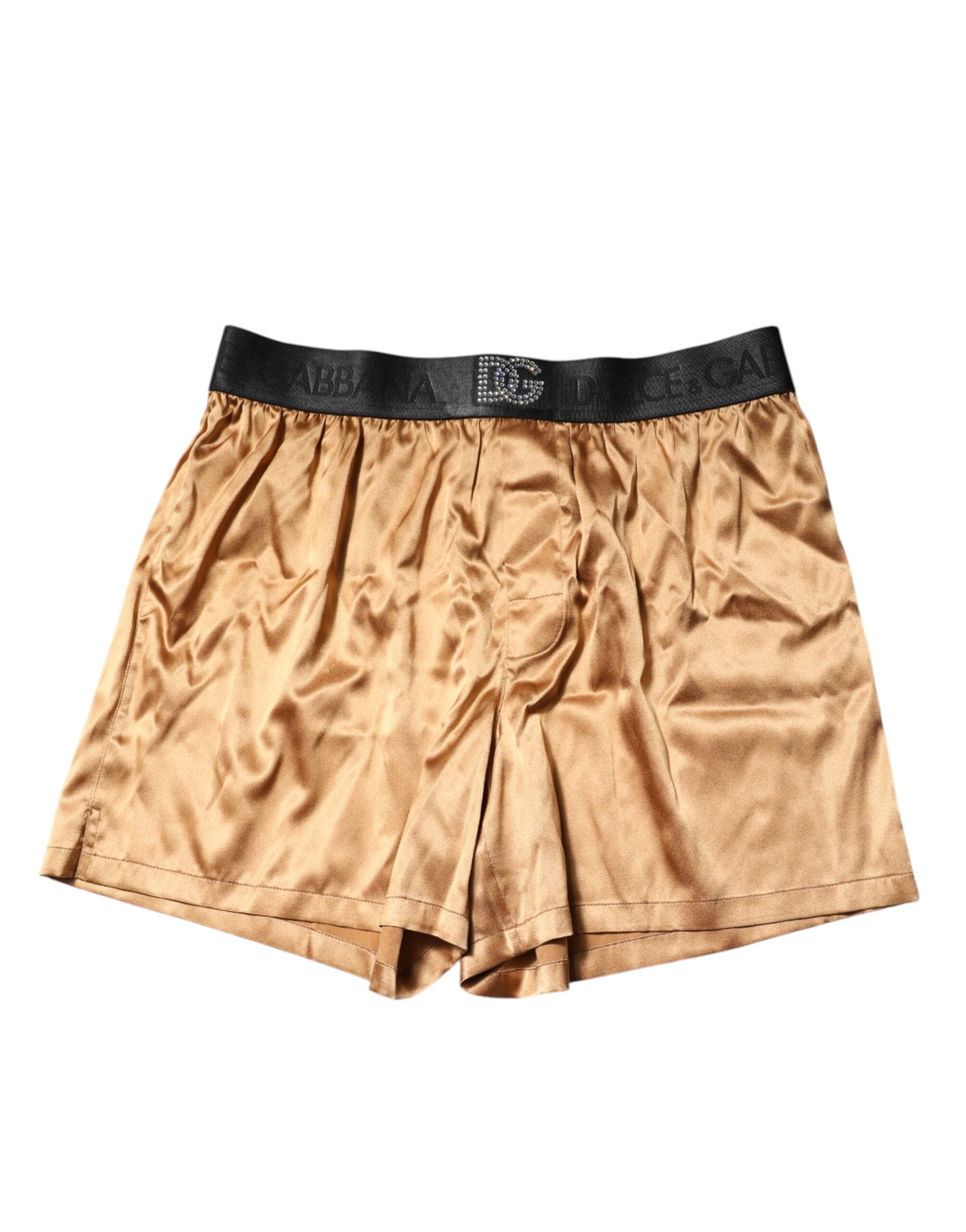 Beige Men Regular Boxer Eye Mask Set Underwear - ventzia