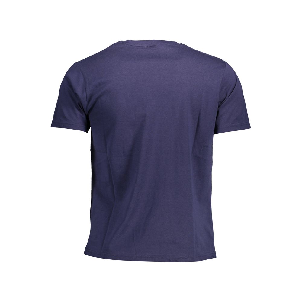 Blue Cotton T-Shirt - ventzia
