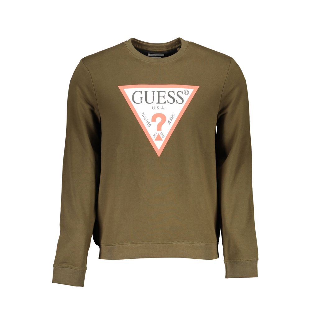 Green Cotton Sweater - ventzia