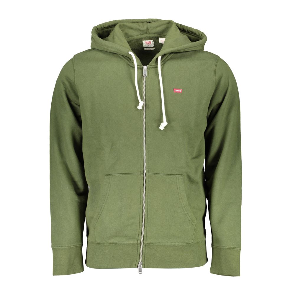 Green Cotton Sweater - ventzia