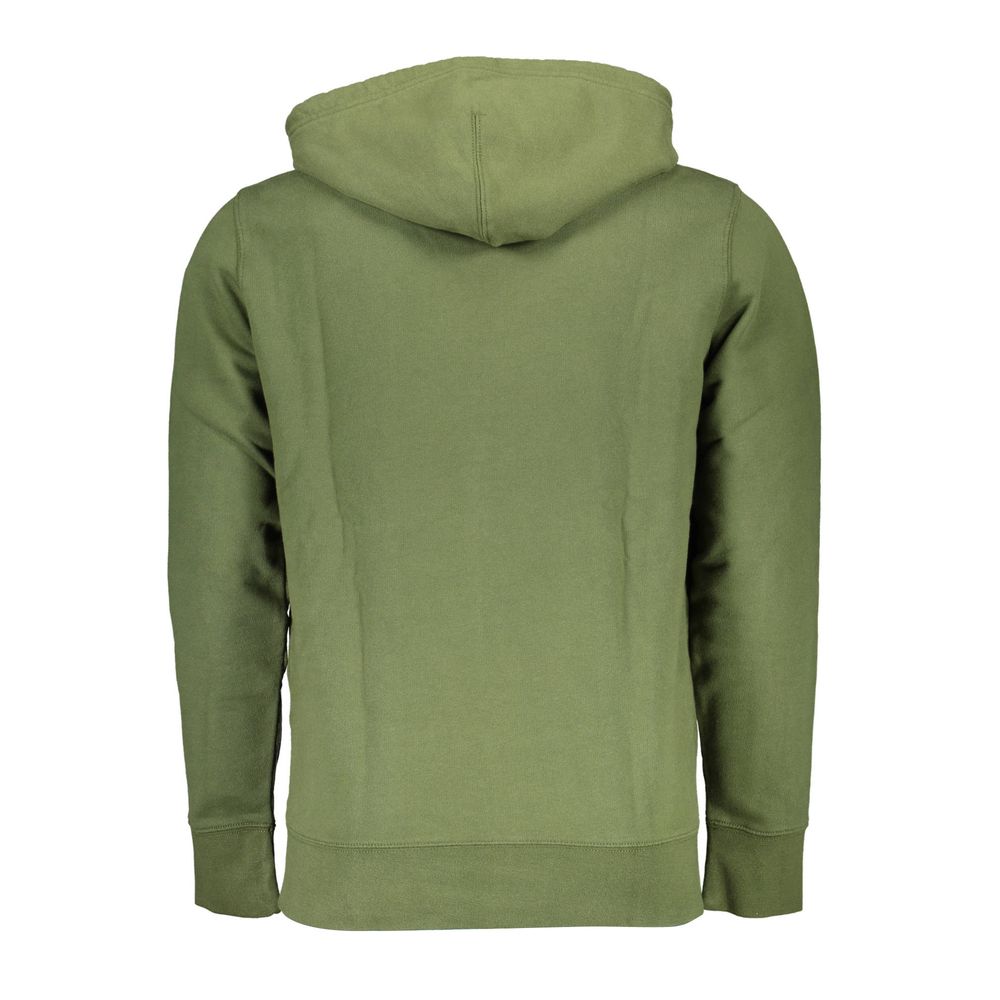 Green Cotton Sweater - ventzia