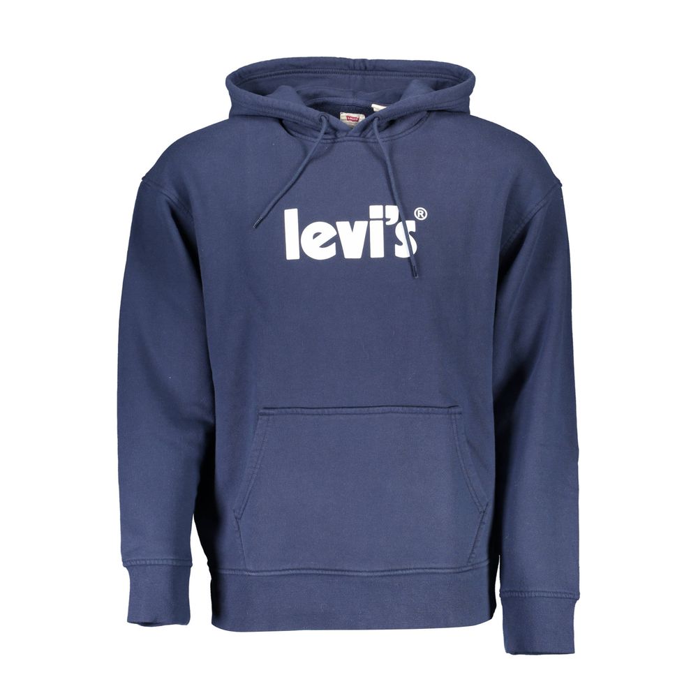 Blue Cotton Sweater - ventzia