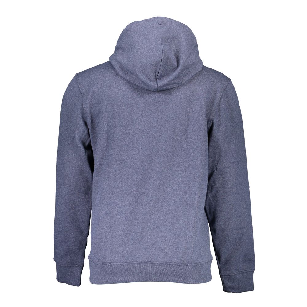 Blue Cotton Sweater - ventzia
