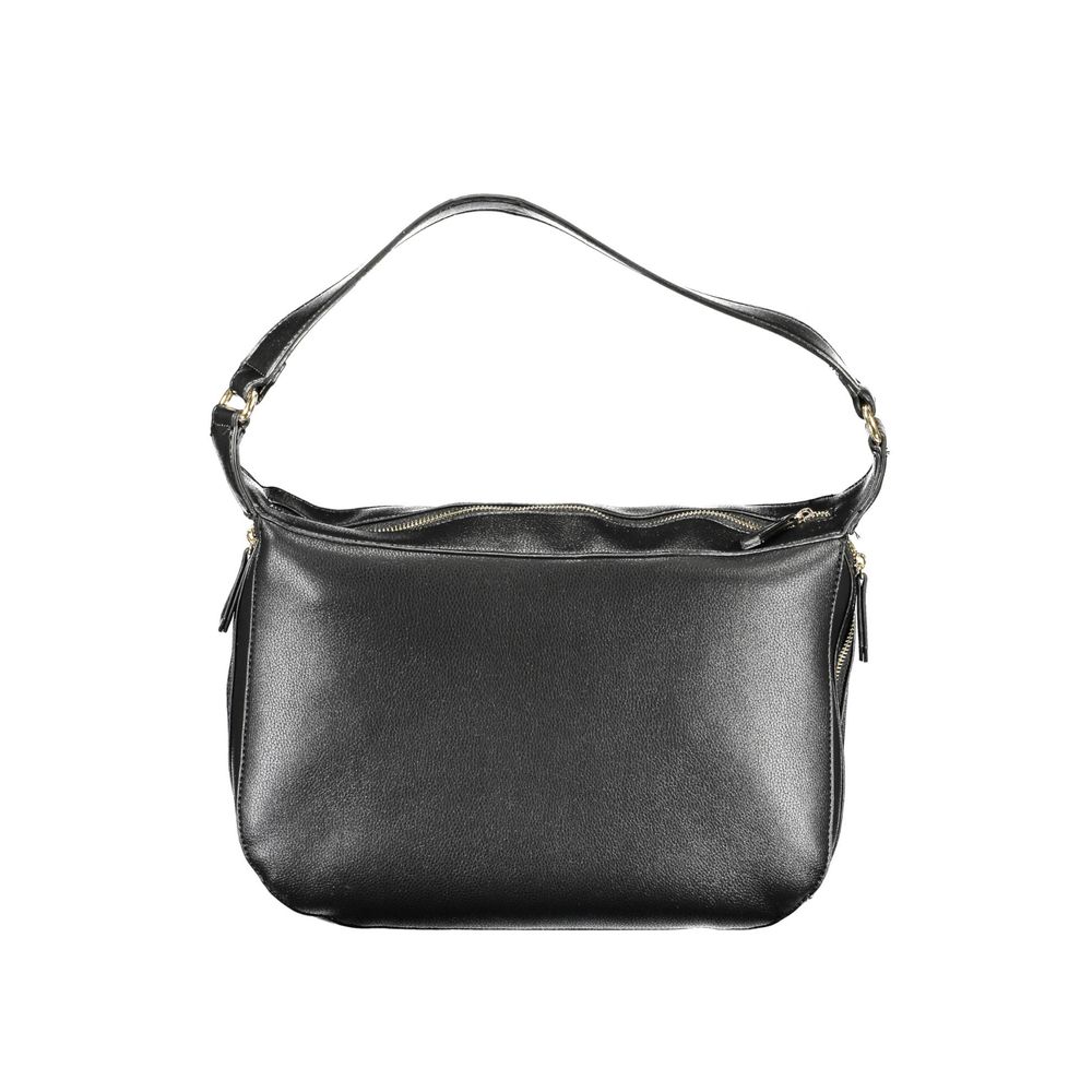 Black Polyethylene Handbag - ventzia
