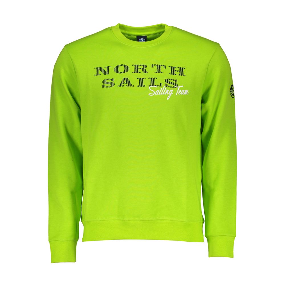 Green Cotton Sweater - ventzia