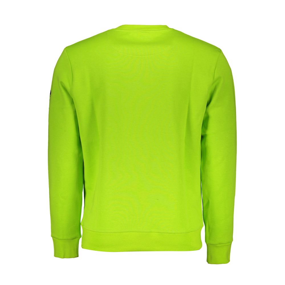 Green Cotton Sweater - ventzia