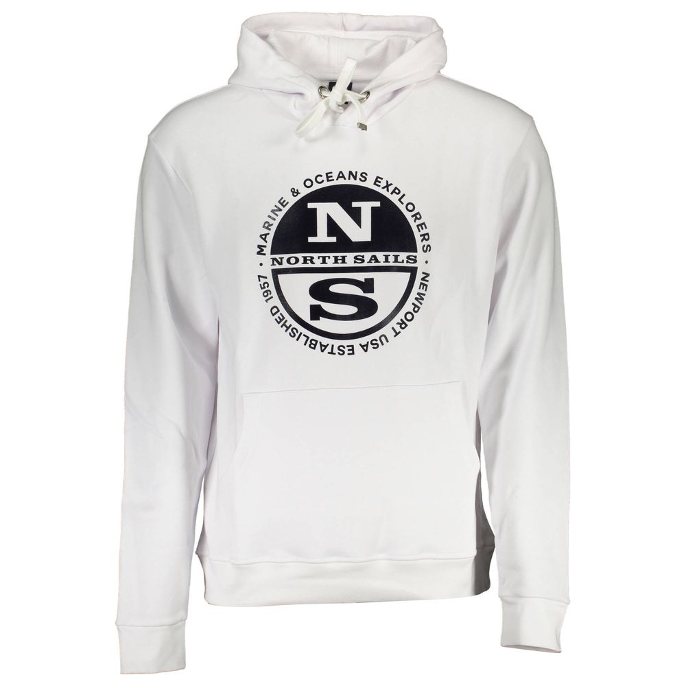 White Cotton Sweater - ventzia