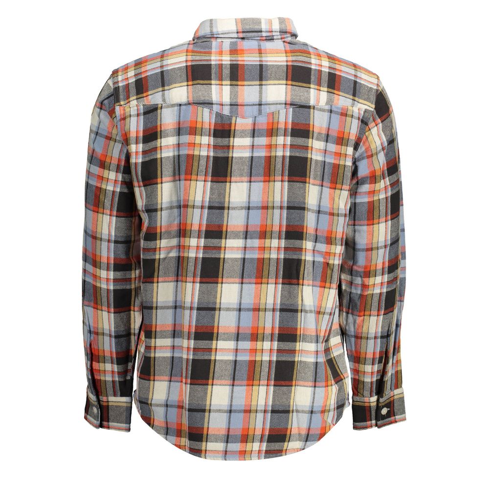 Blue Cotton Shirt - ventzia