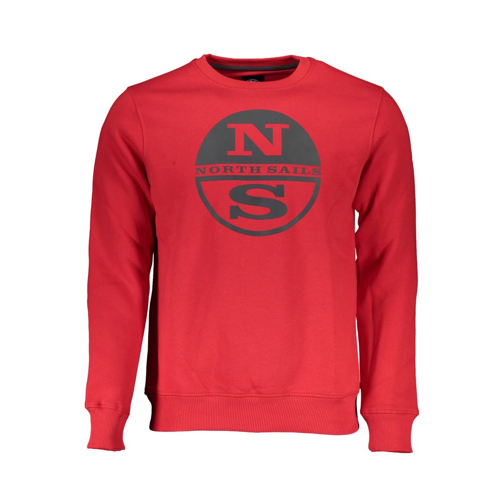 Red Cotton Sweater - ventzia