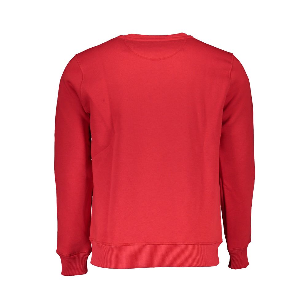 Red Cotton Sweater - ventzia
