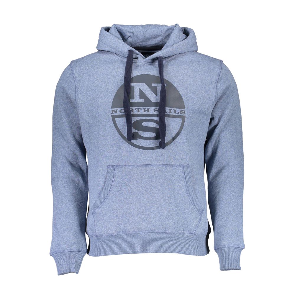 Blue Cotton Sweater - ventzia