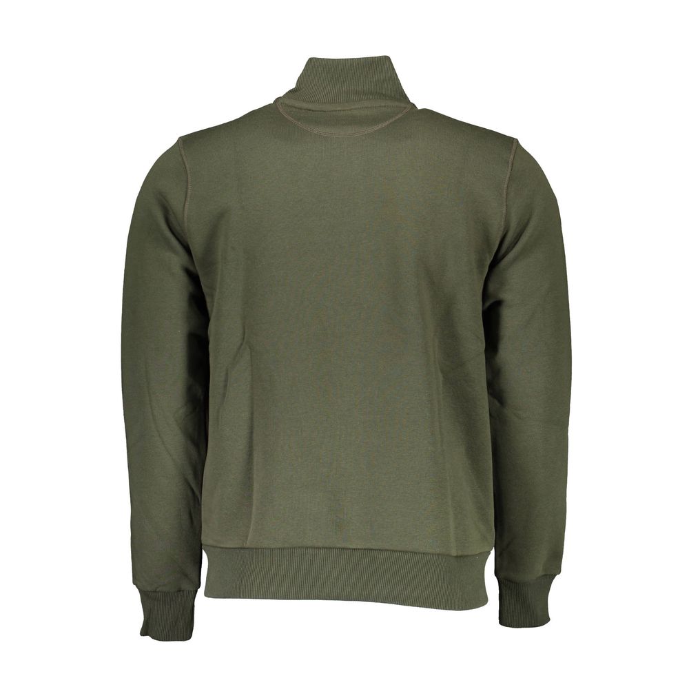 Green Cotton Sweater - ventzia