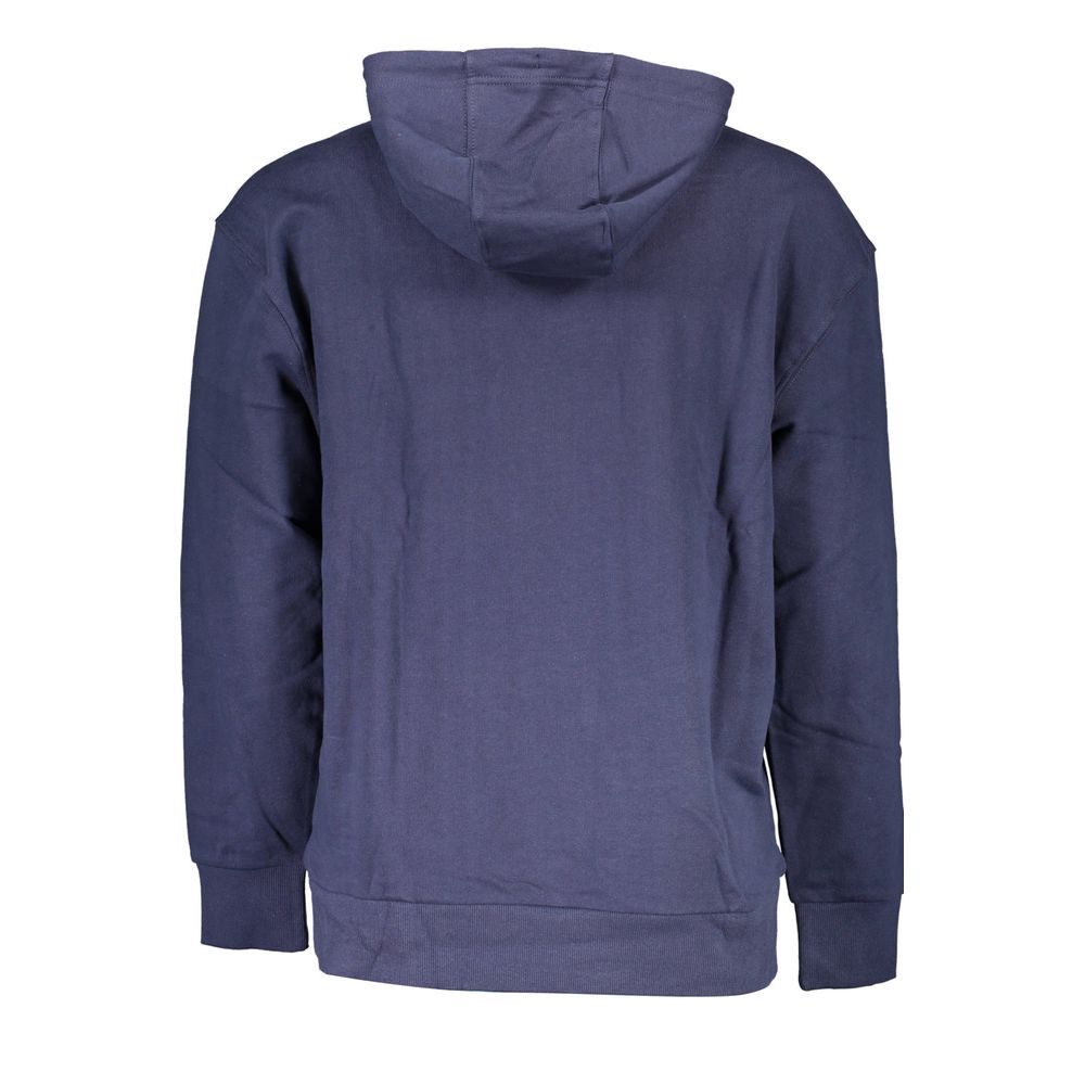 Blue Cotton Sweater - ventzia