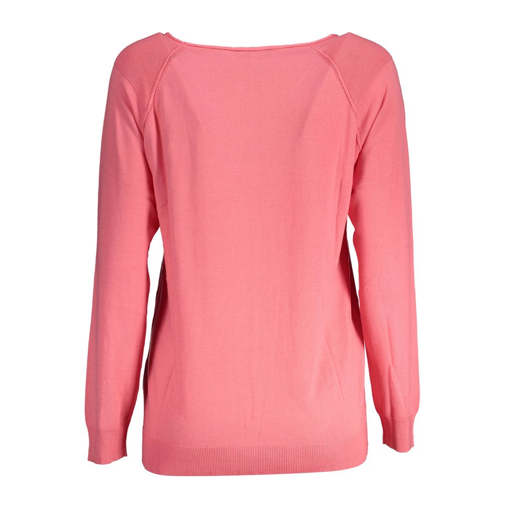 Pink Cotton Sweater - ventzia