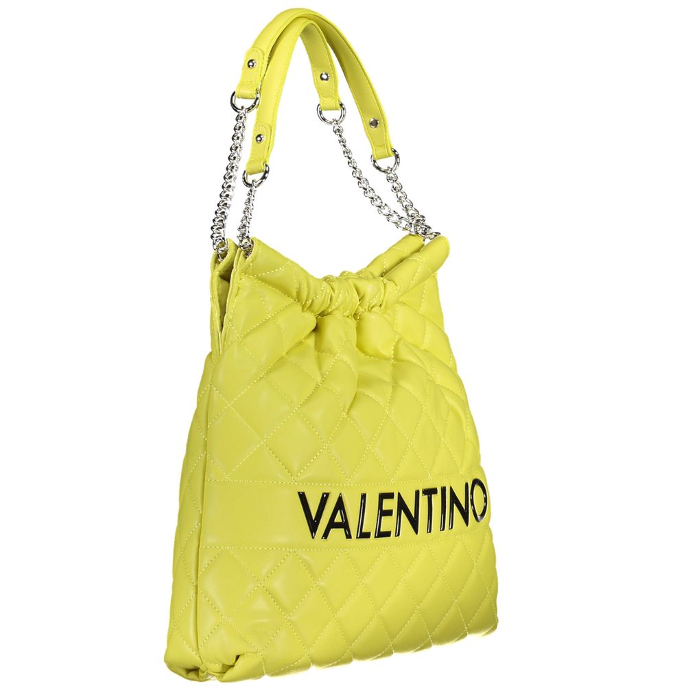 Yellow Polyethylene Handbag - ventzia