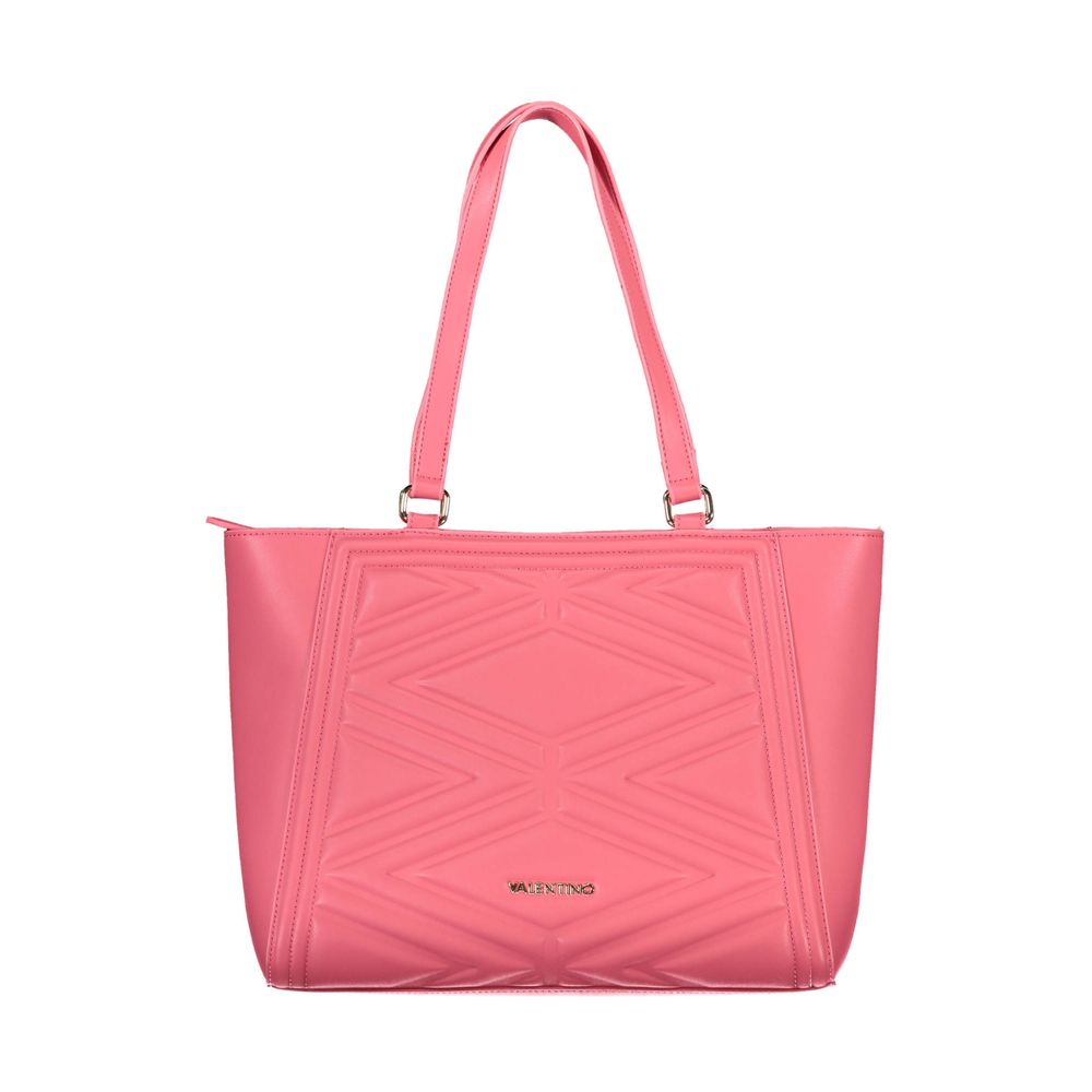 Pink Polyethylene Handbag - ventzia