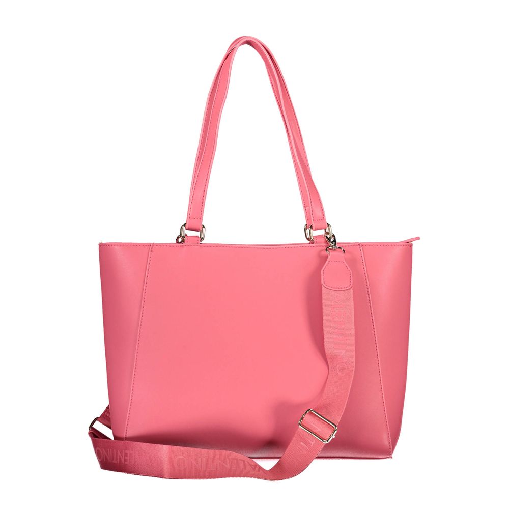 Pink Polyethylene Handbag - ventzia