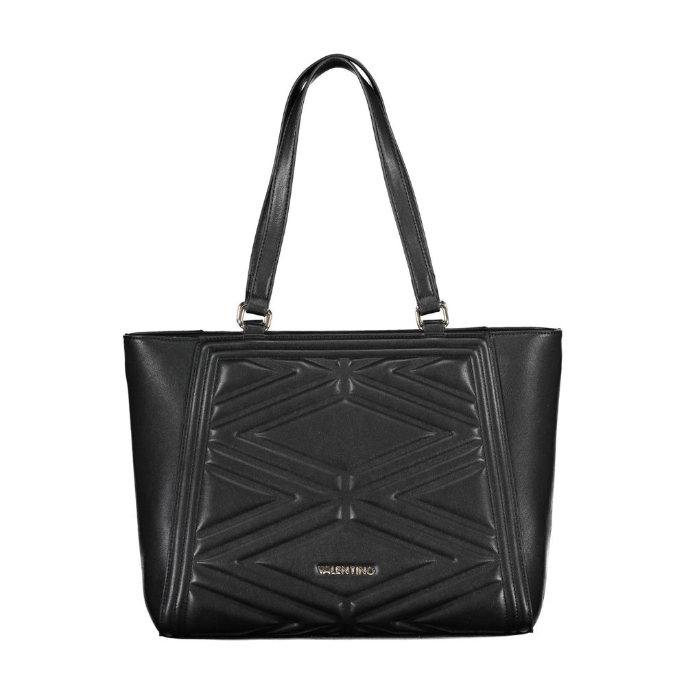 Black Polyethylene Handbag - ventzia