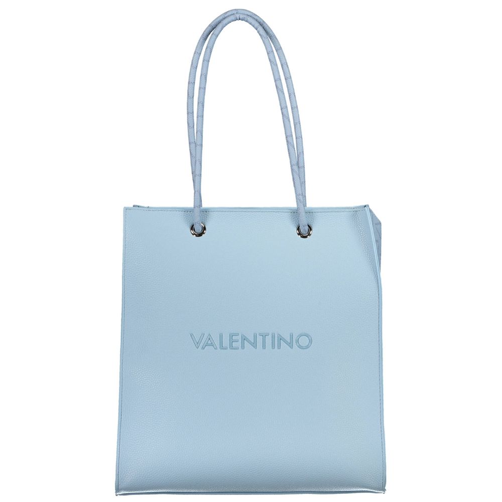 Blue Polyethylene Handbag - ventzia
