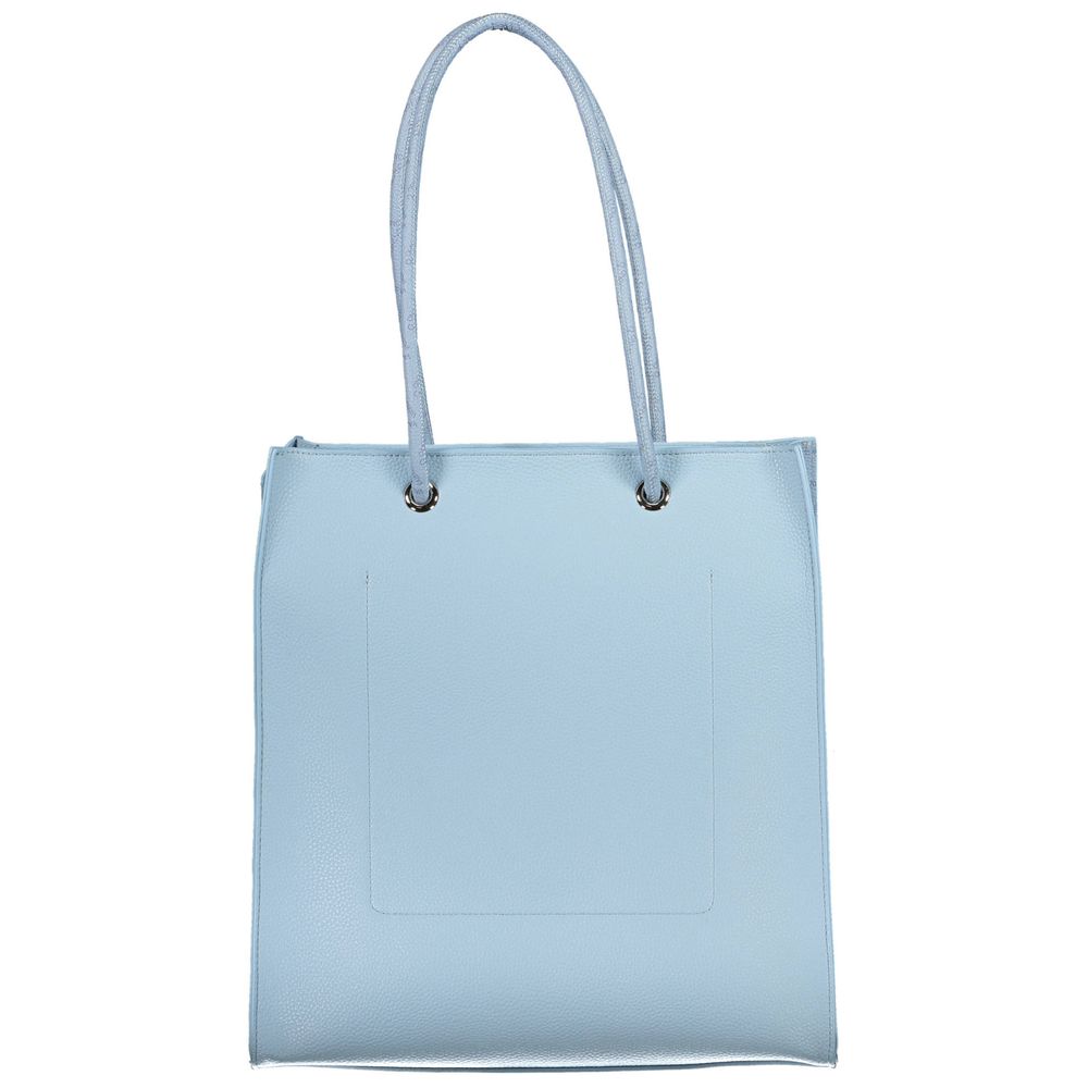 Blue Polyethylene Handbag - ventzia