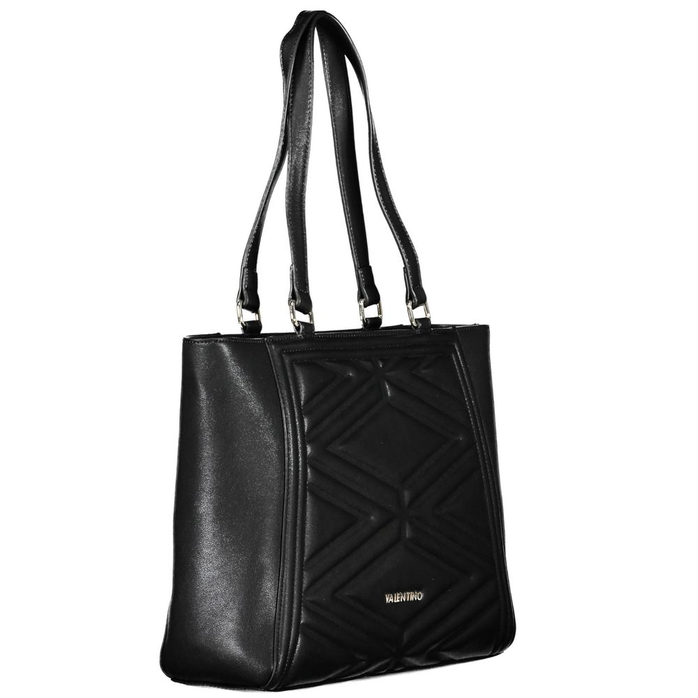Black Polyethylene Handbag - ventzia