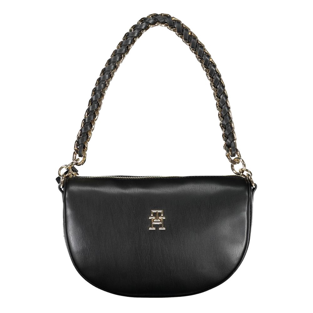 Black Polyethylene Handbag - ventzia