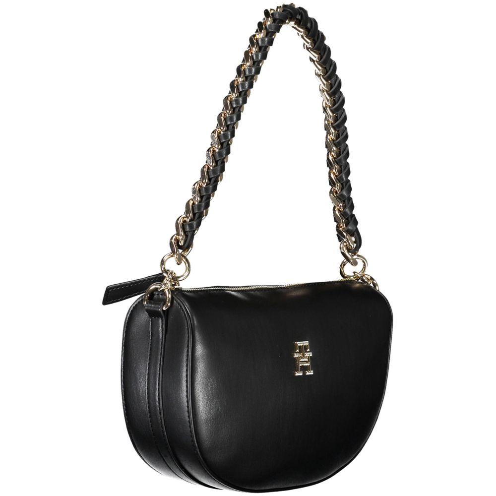 Black Polyethylene Handbag - ventzia