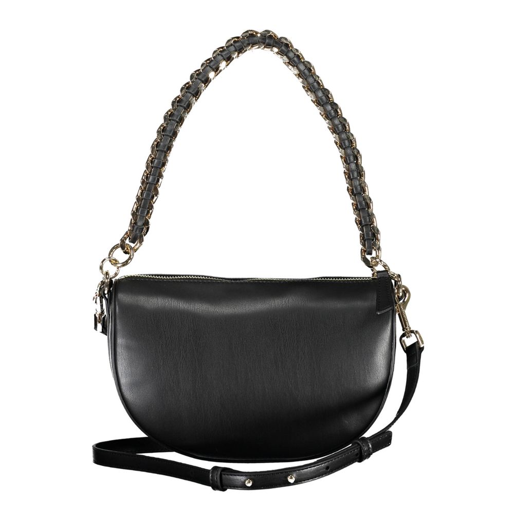 Black Polyethylene Handbag - ventzia