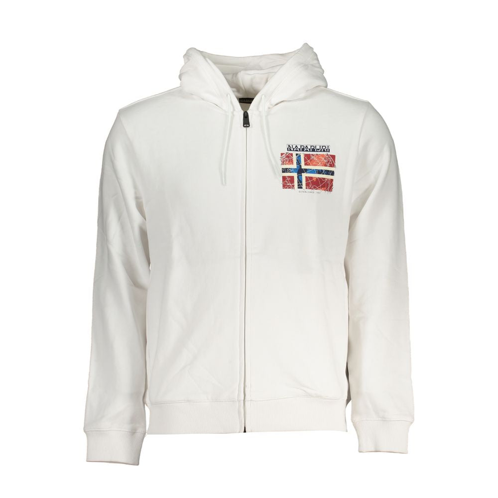 White Cotton Sweater - ventzia